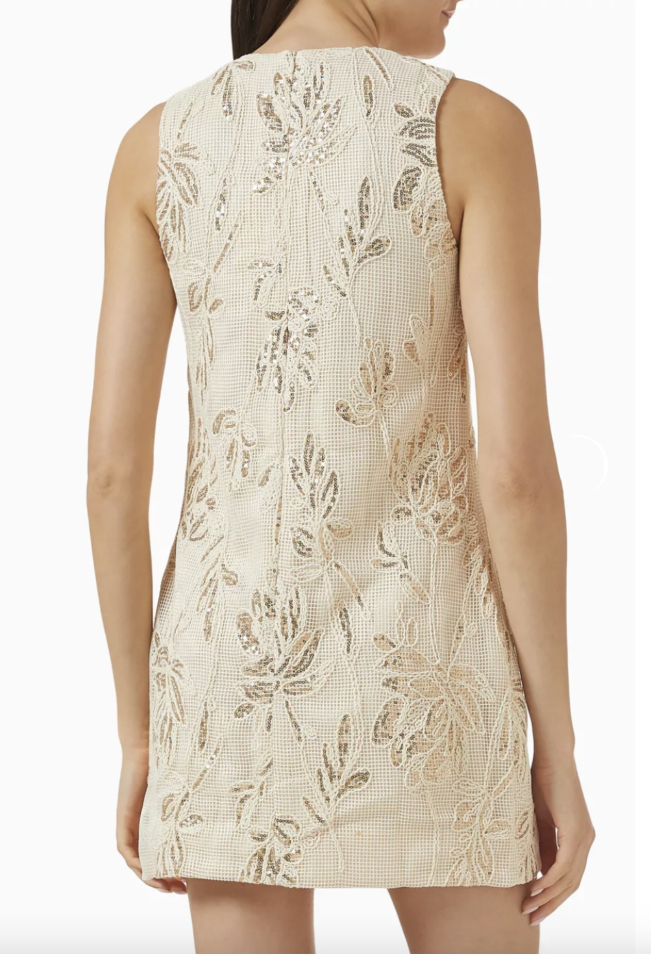 Elliatt CURAAE Meraki Mini Dress - Light Beige Size S/UK8