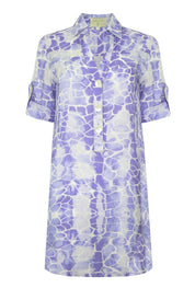 Lilac Pebbles Beach Shirt