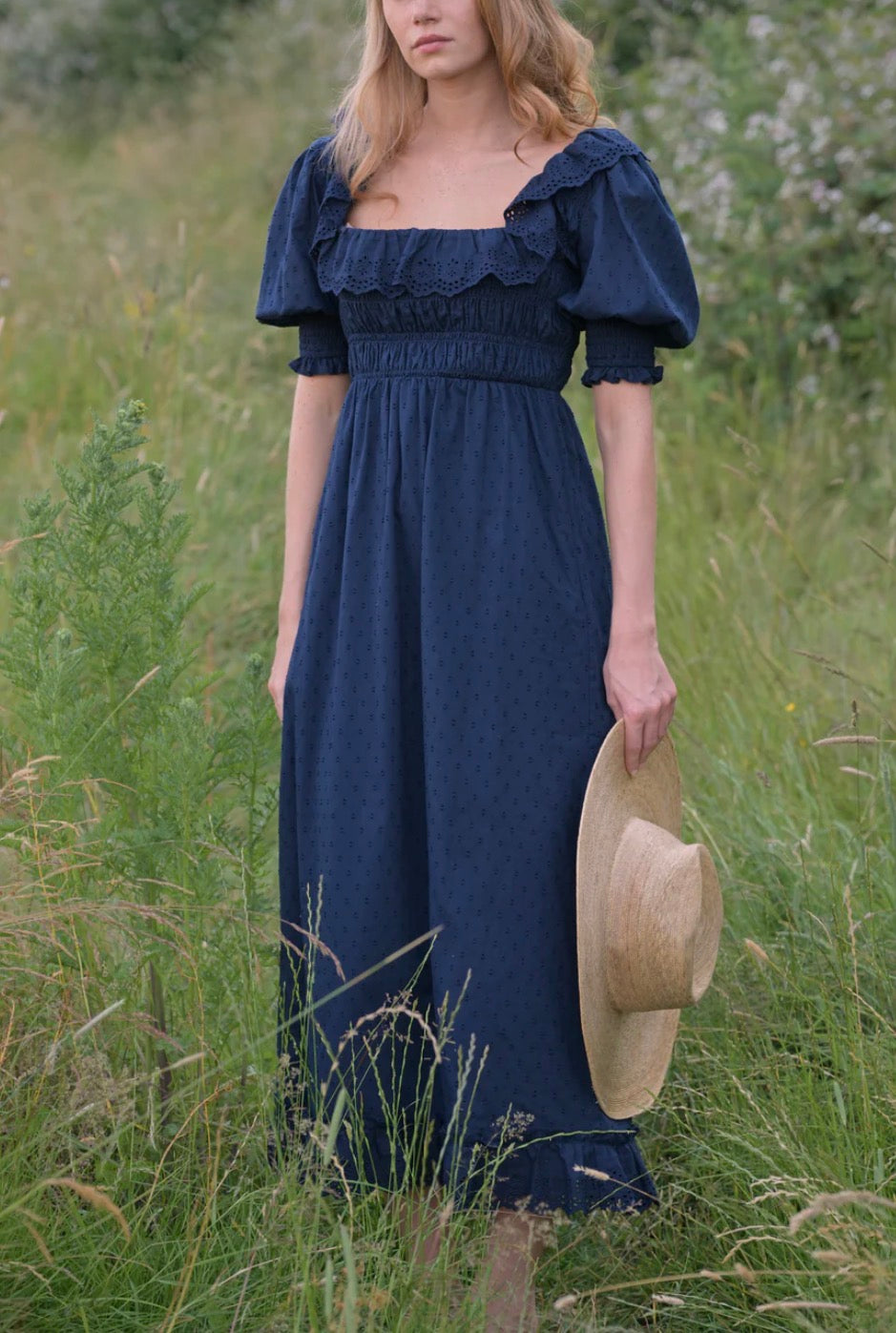 BETH Dress - Navy