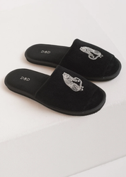 Desmond & Dempsey - SANSINDO CORDUROY Slippers - Size 44