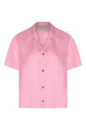 Prague Shirt Bubblegum Heavy Linen