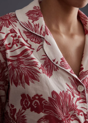 Desmond & Dempsey - CACTUS FLOWER Shirt- Size S