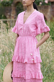 CELINE Dress - Bubble Gum Pink