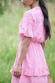 CELINE Dress - Bubble Gum Pink