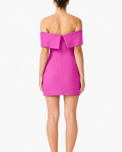 Elliatt Chantal Strapless Mini Dress - Pink Size S/UK8