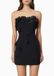 Elliatt Charlotte Mini Dress - Black Size S