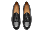 Sagan Grand Tassels in Black Calf (4664880463949)