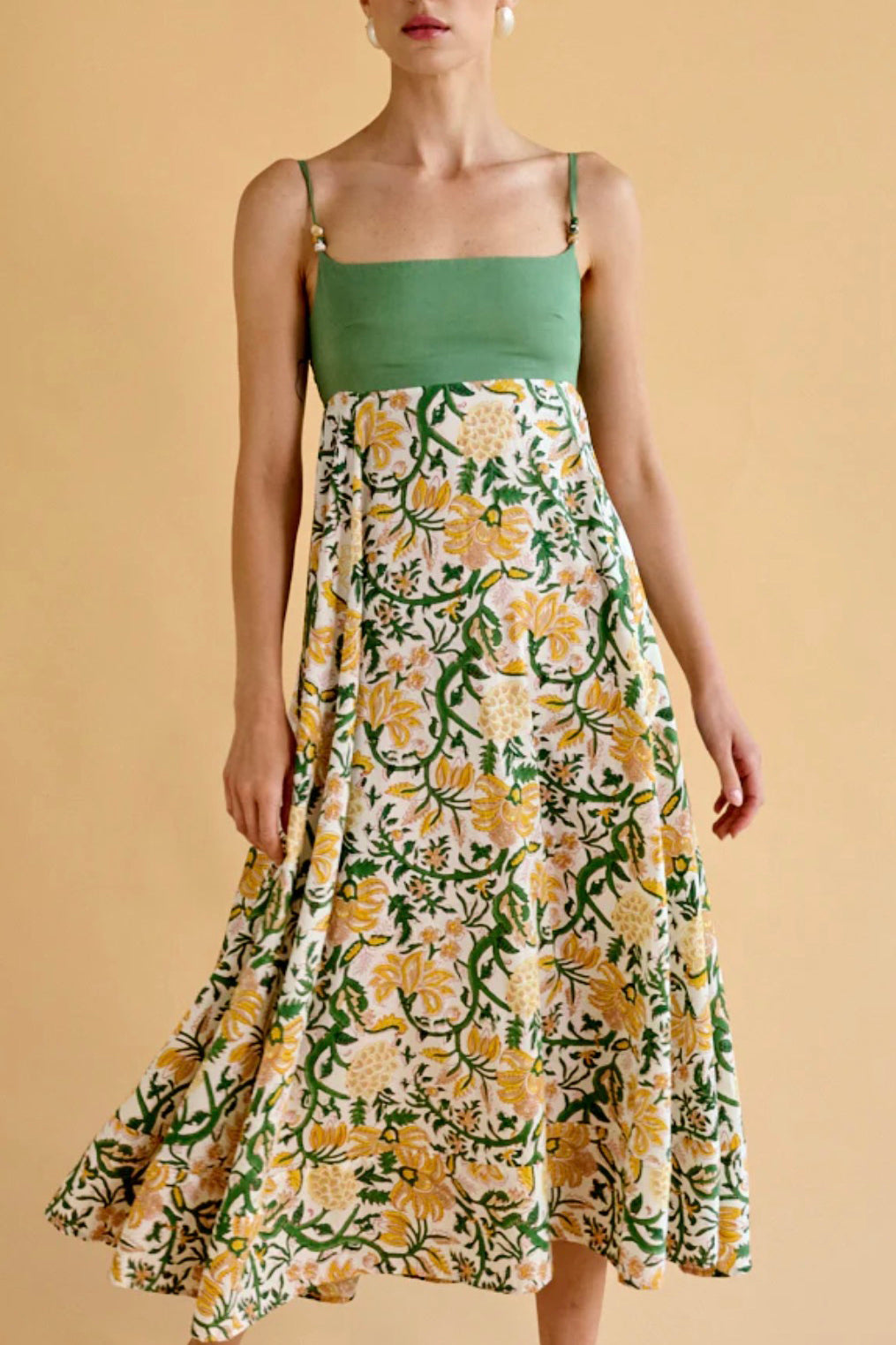 EMILIA Dress - Golden Flora