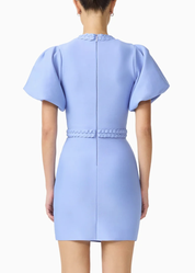 Elliatt Floriana Puff Sleeve - Cornflower Blue Size S