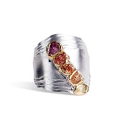 Stratu Mixed Stones Ring GERMAN KABIRSKI