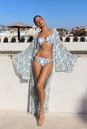 ALEXANDRA MIRO CHLOE GOWN - GREEN TILE