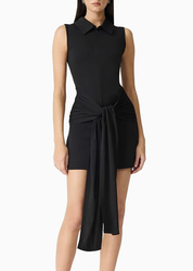 Elliatt CURAAE Ines Mini Dress - Black Size S