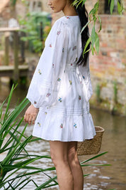 IZZY Dress - Wildflower Embroidery