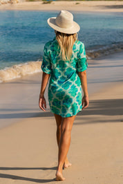 Jade Paradise Beach Shirt