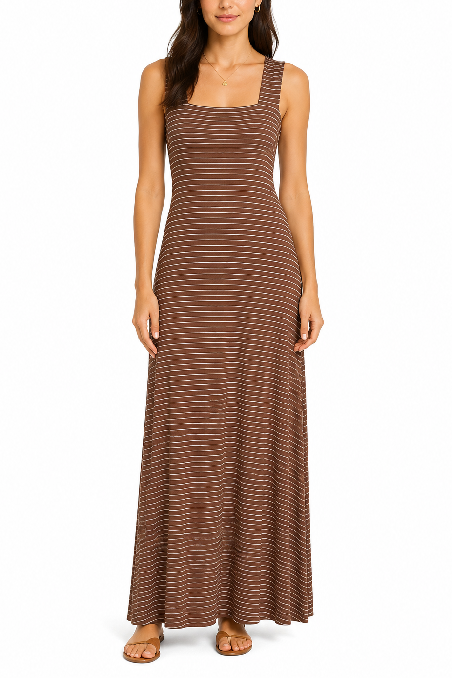 Elliatt CURAAE Keilani Dress - Brown Size S/UK8
