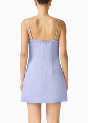 Elliatt Lunelle Shift Mini Dress - Stone Blue Size S