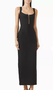 Elliatt Jesselle Maxi Dress  - Black Size S/UK8