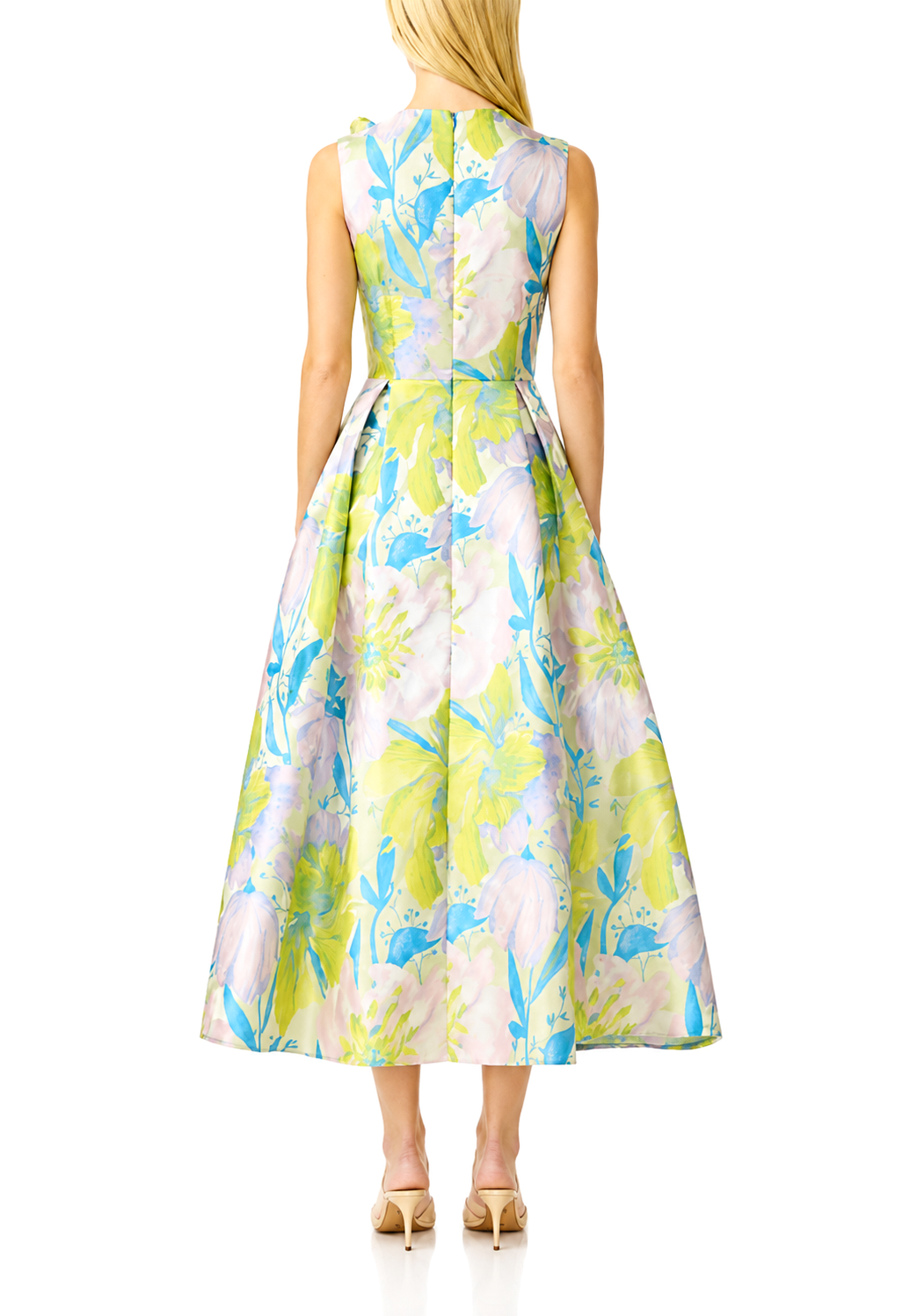 Elliatt Rhea A-Line Midi Dress - Multi Colour Size S/UK8