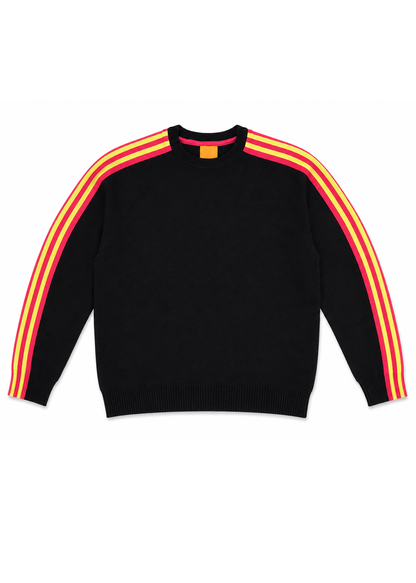WISPR by BRODIE CASHMERE Rainbow Sleeve Jumper - Size M