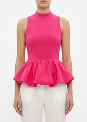 Elliatt Opline Top - Hot Pink Size S