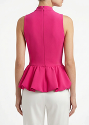 Elliatt Opline Top - Hot Pink Size S