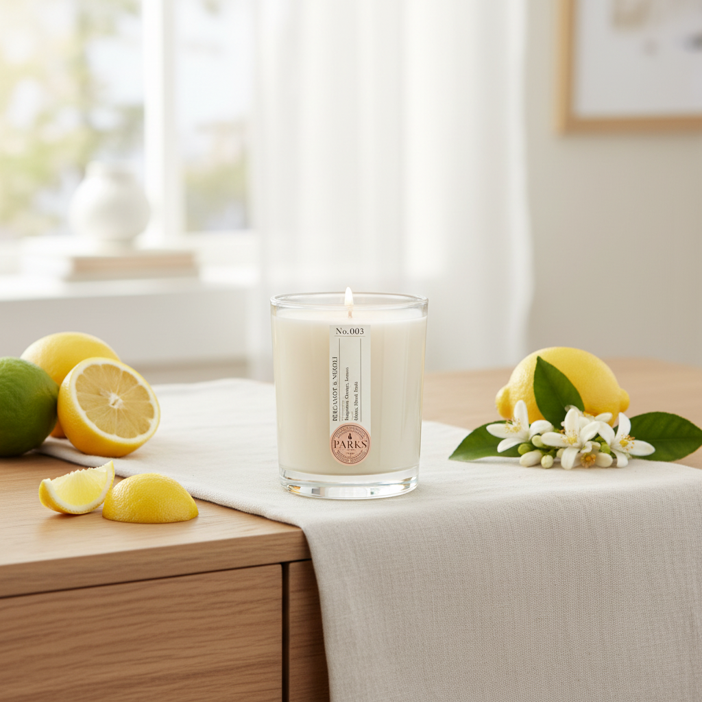 BERGAMOT & NEROLI CANDLE 180G