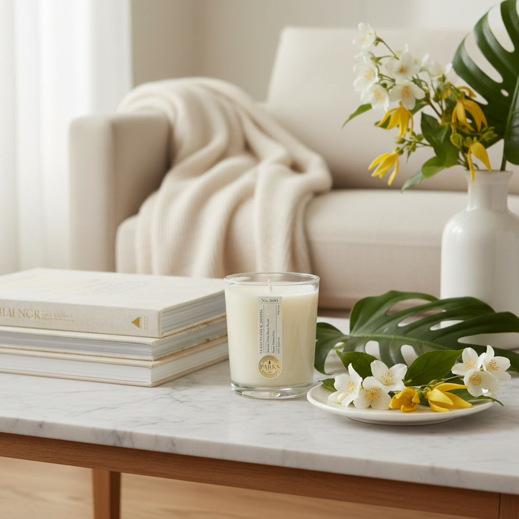 YLANG YLANG & JASMINE CANDLE 180G