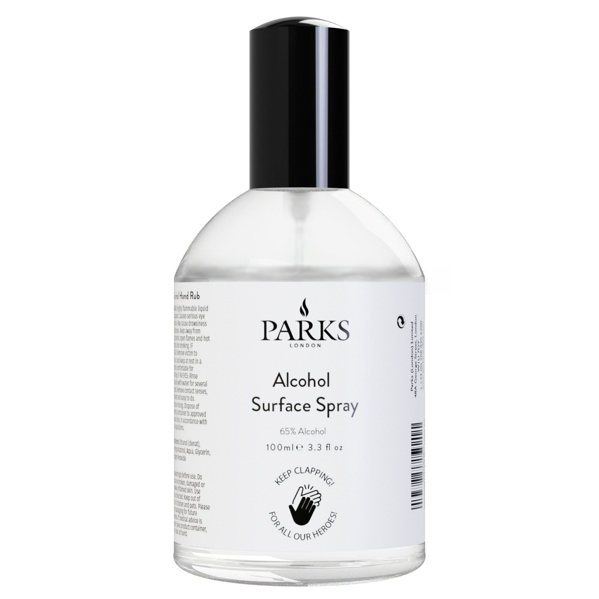 PARKS 100ML SURFACE SPRAY 65%