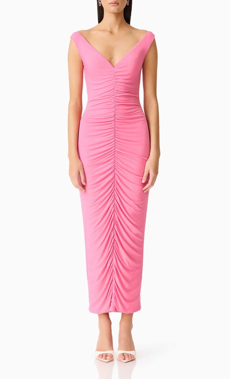 Elliatt CURAAE Ordelia Maxi Dress - Pink Size S/UK8