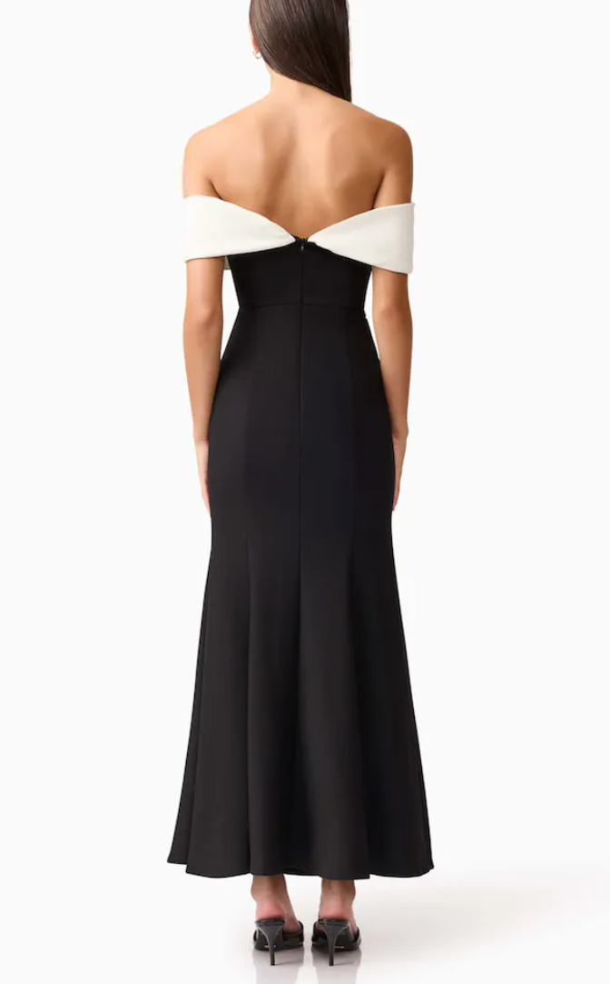 Elliatt Ruby Gown - Black Size S/UK8