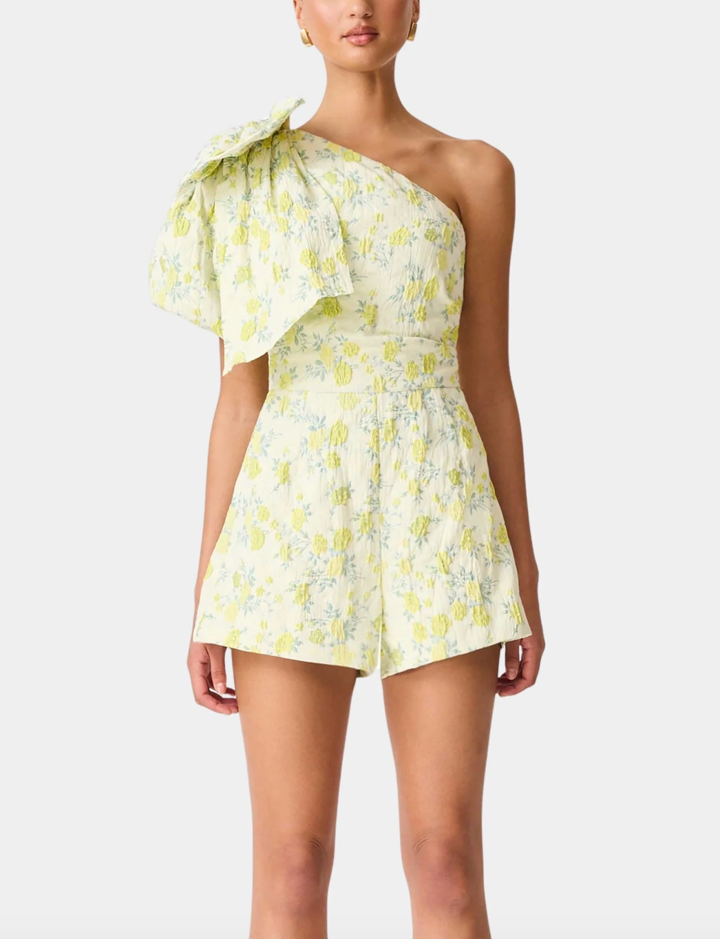 Elliatt Posey Romper - Yellow Floral Size S/UK8