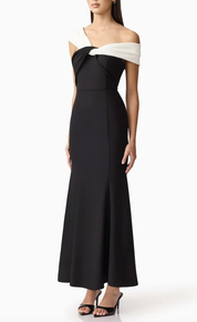 Elliatt Ruby Gown - Black Size S/UK8