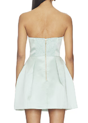 Elliatt Manon Tulip Mini Dress - Sea Green Size S