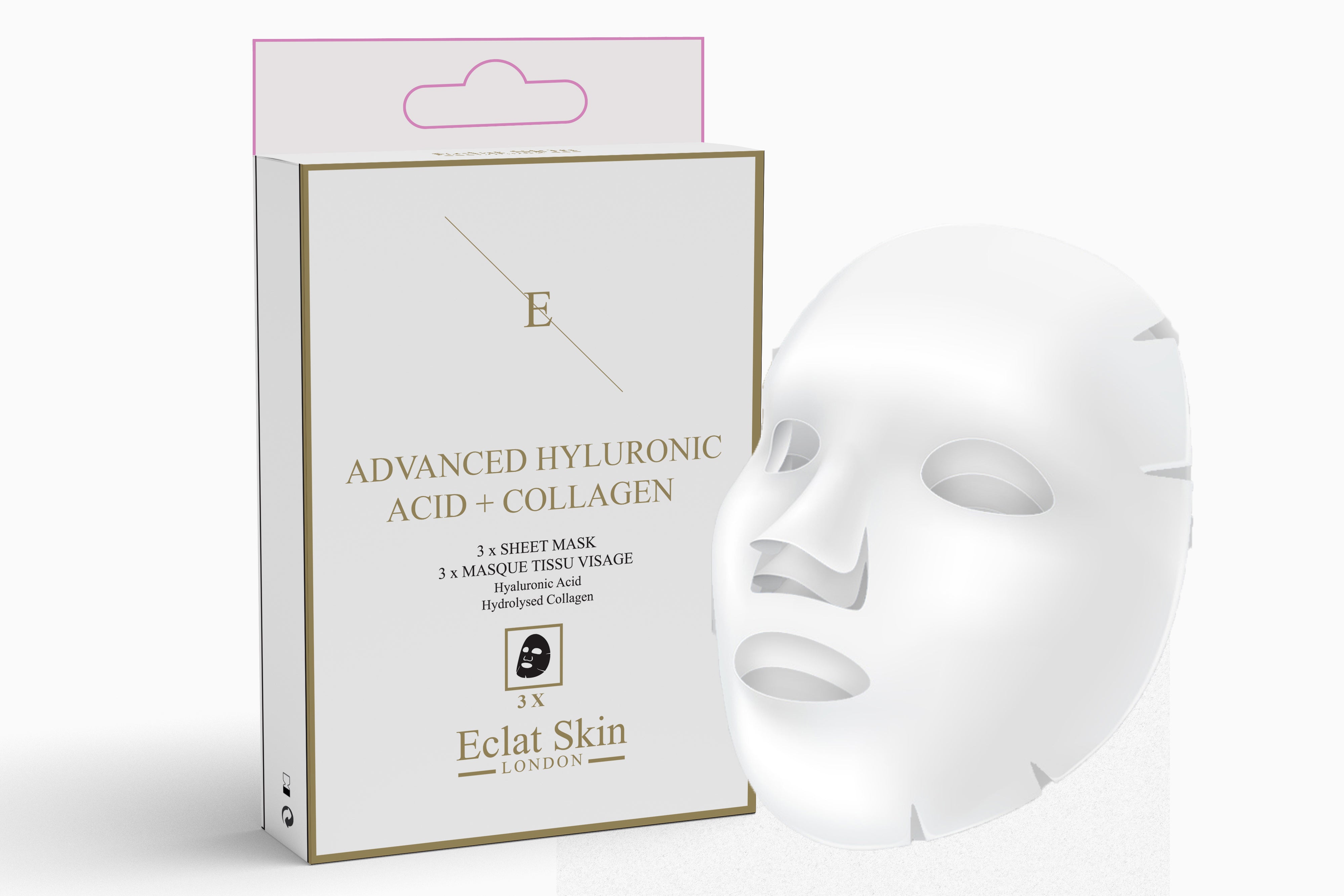 Hyaluronic Acid & Collagen Sheet masks