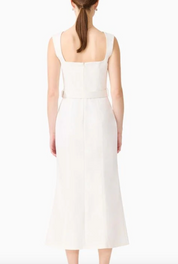 Elliatt Nydia Fit & Flare Maxi Dress - White Size S/UK8