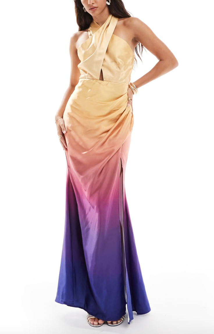 Elliatt Gazing Dress - Multi Colour Size L/UK12