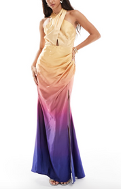 Elliatt Gazing Dress - Multi Colour Size L/UK12