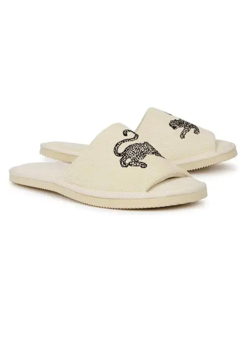 Desmond & Dempsey - SANSINDO CORDUROY Slippers - Size 40