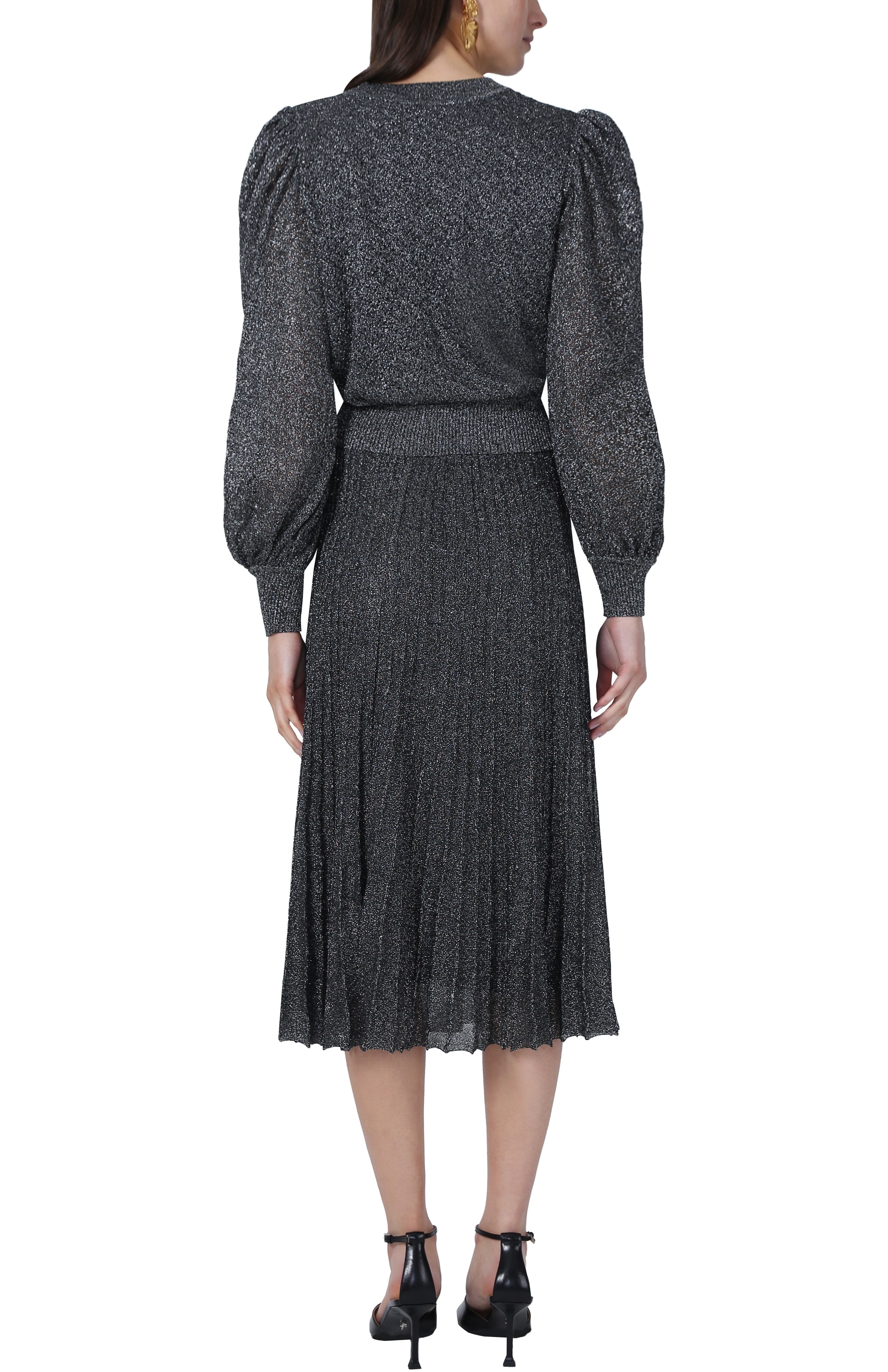 Mercy Skirt - Black Silver