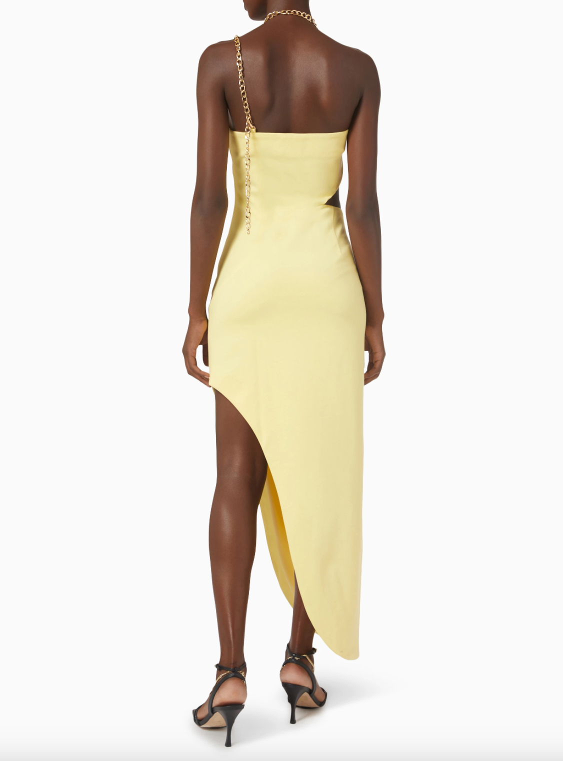 Elliatt Obeah Midi Dress - Light Yellow