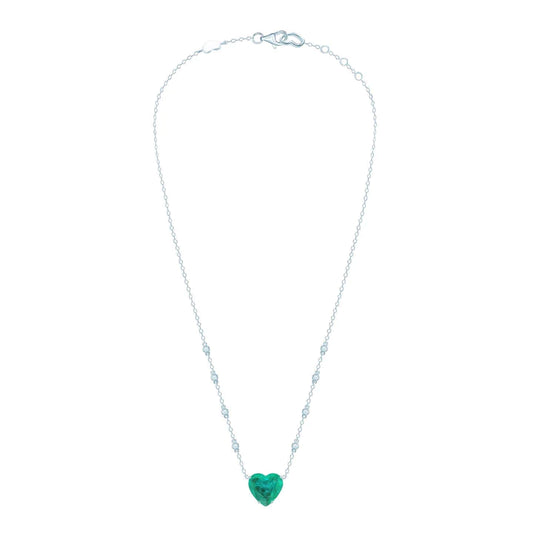AJ - Pendant emerald heart