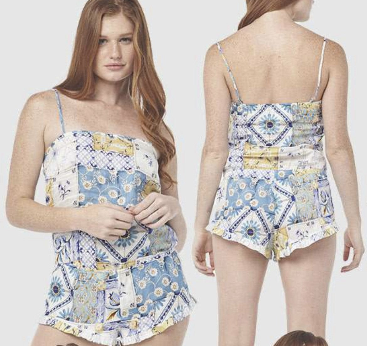 THE LAZY POET - GIA ROMPER - COOL MEDITERRANEAN - SMALL