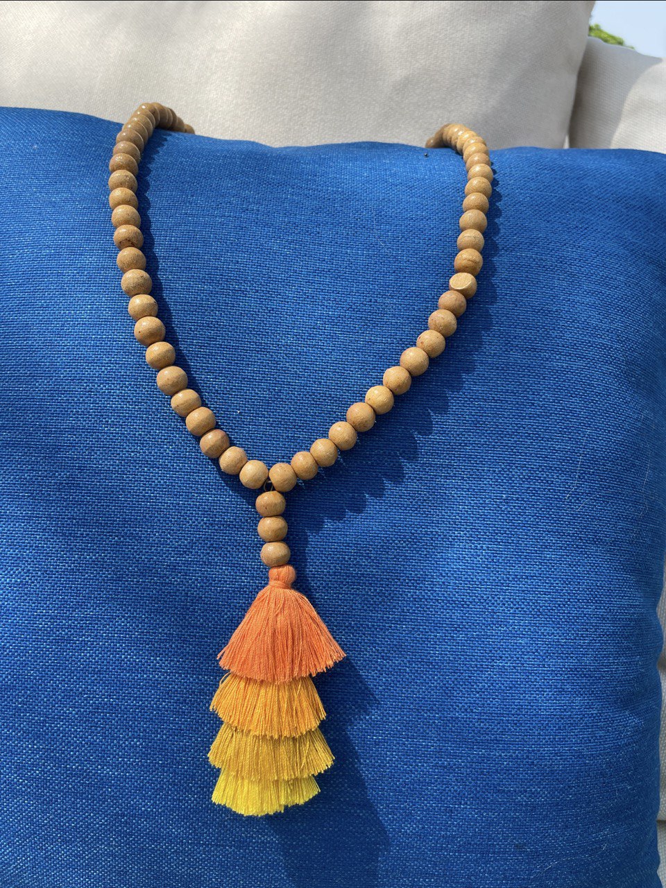 Atelier DXB - Handmade orange necklace