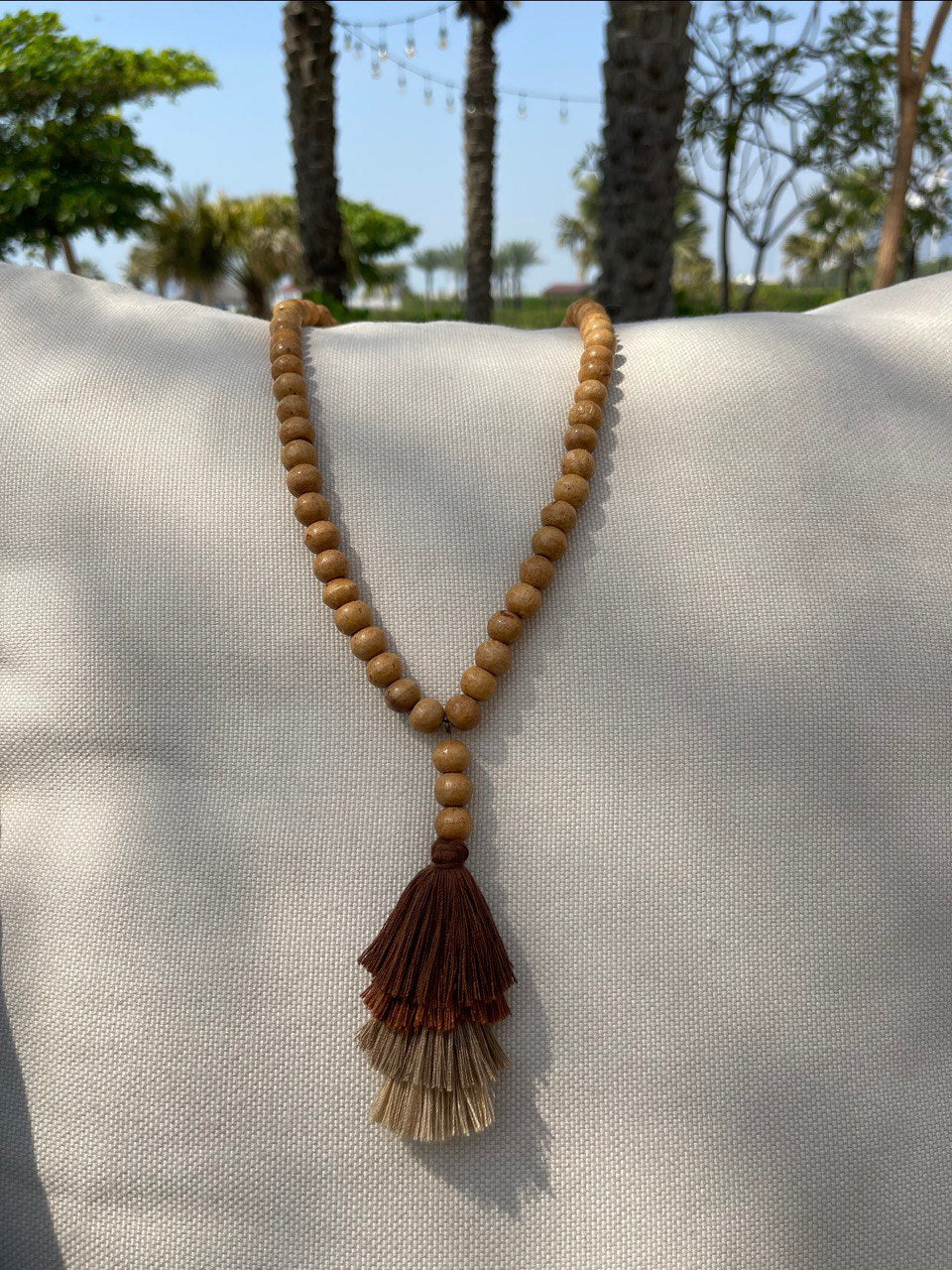 Atelier DXB - Handmade brown necklace