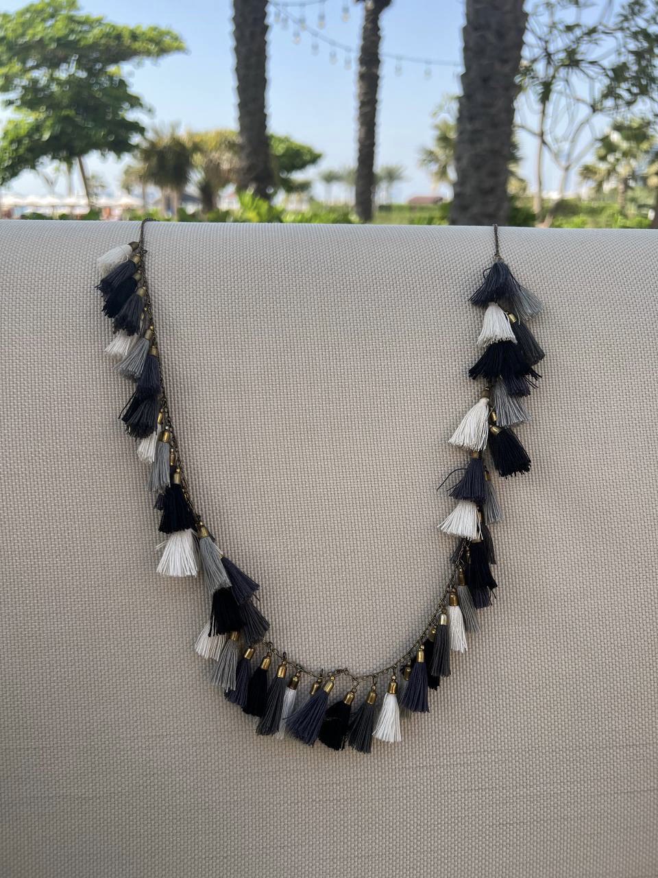 Atelier DXB - Handmade Tassel necklace