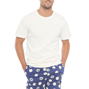 THE LAZY POET - MAX SHORT SLEEVE T SHIRT - WHITE